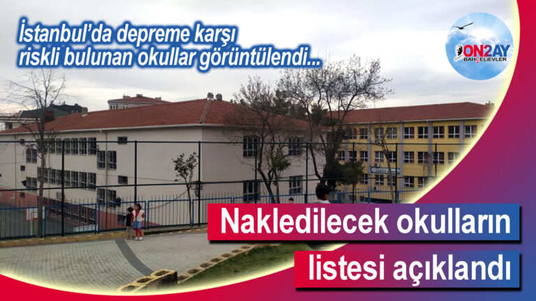 ON2AY TV , Okullar, deprem