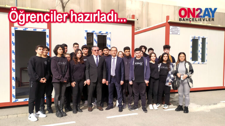 Öğrenciler hazırladı..