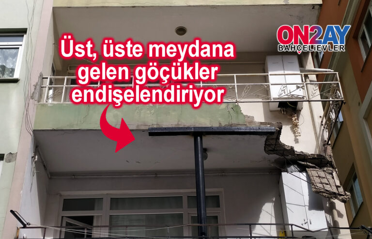 Üst, üste meydana gelen göçükler endişelendiriyor