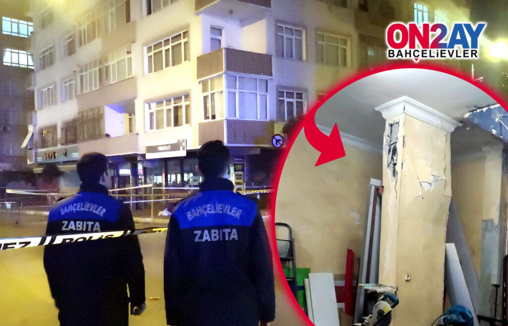 Bahçelievler'de yine bir bina boşaltıldı..