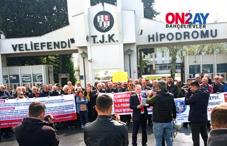 Ganyan bayi Esnafı, Türkiye Jokey Kulübü'nü protesto etti