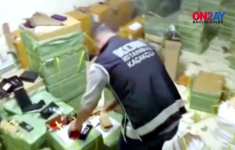 İstanbul'da polis ekipleri içlerinde Bahçelievler