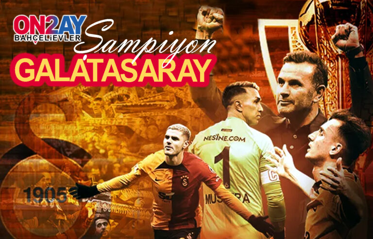 2022 - 2023 Süper lig şampüyonu Galatasaray