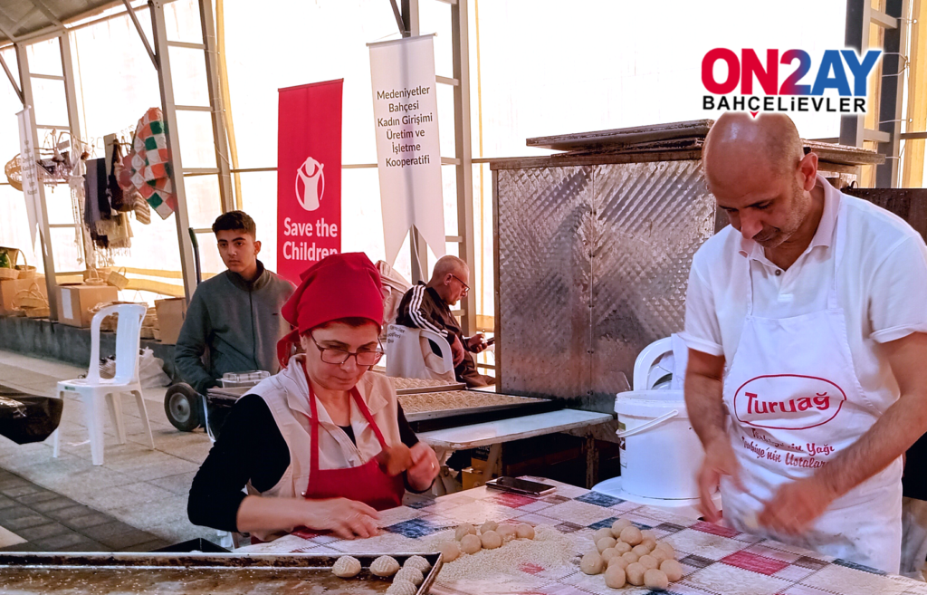 Bahçelievler Depremzede kadınlar için Yardım Eli çadırı,