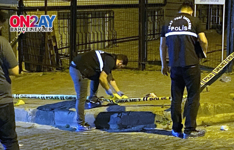 Çobançeşme Mahallesi'nde silahlı saldırı