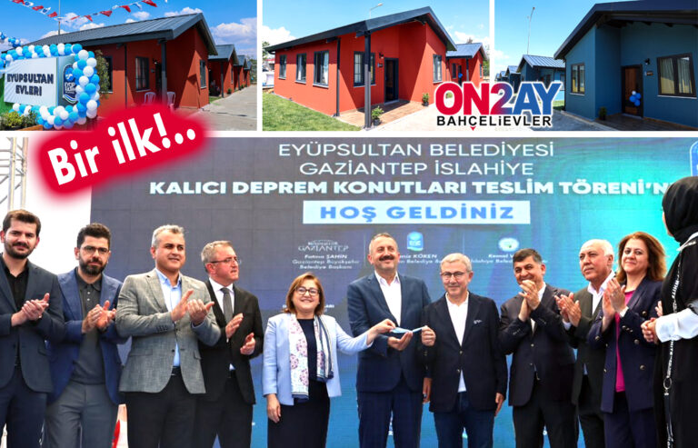 Eyüpsultan Belediyesi'nden bir ilk, kalıcı konut