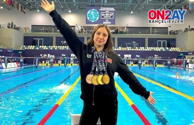 Avrupa Gençler Yüzme Şampiyonası’nda Merve Tuncel altın madalyanın sahibi oldu