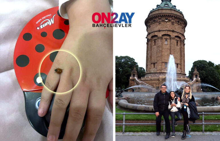 Bir uğur böceği ve kızım Lina... Hüseyin Özkahraman