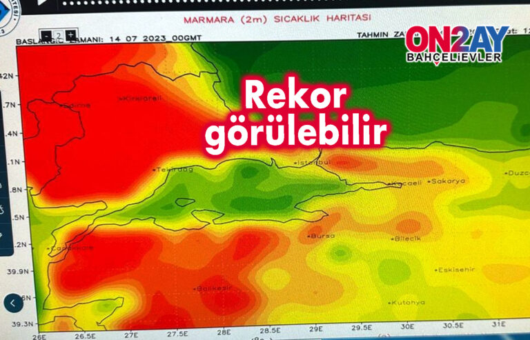 Kandilli Rasathanesi, sıcaklar artıyor