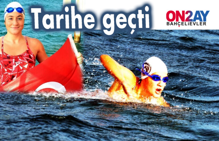 Açık deniz yüzücüsü Aysu Türkoğlu