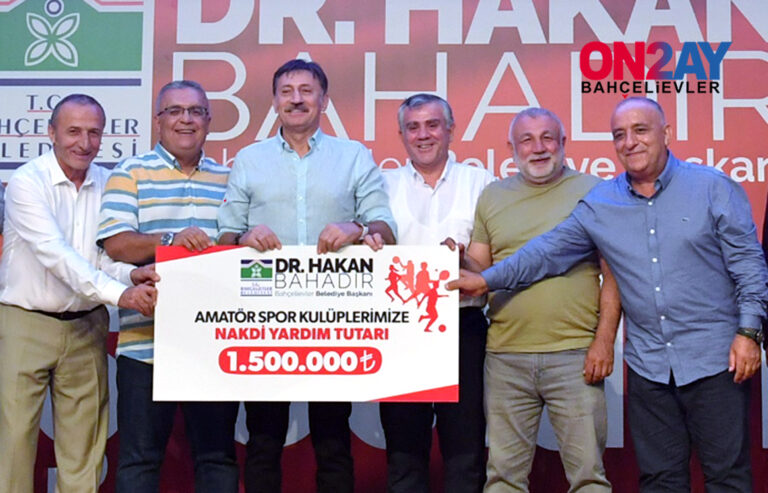 Bahçelievler belediyesi, spor kulüplerü, malzeme yardımı,