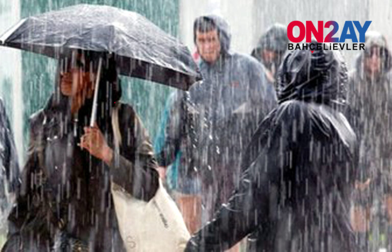 Bahçelievler'de yağış bekleniyor..