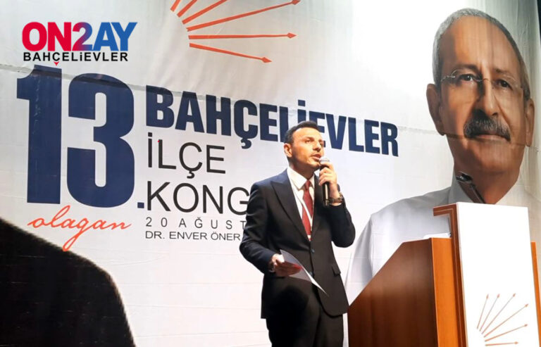 CHP Bahçelievler ilçe başkanı Özgür Çelik başkan