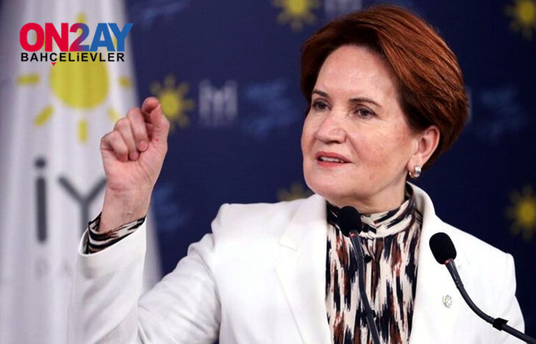 İYİ Parti lideri Meral Akşener