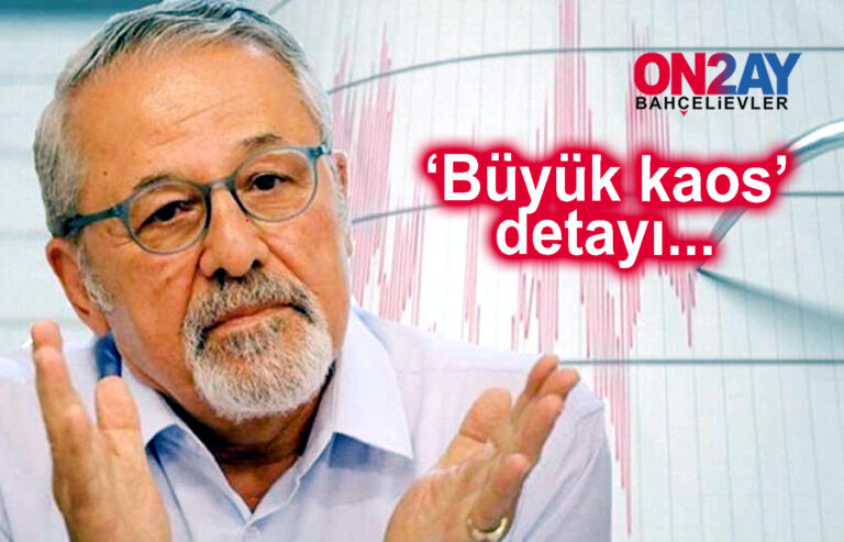 Prof. Dr. Naci Görür İstanbul uyardı