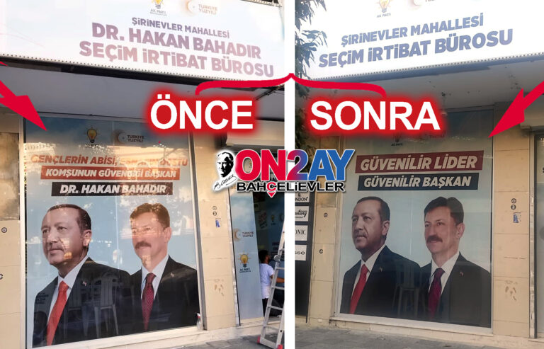 Bahçelievler belediyesi, Hakan Bahadır, seçim ofisi