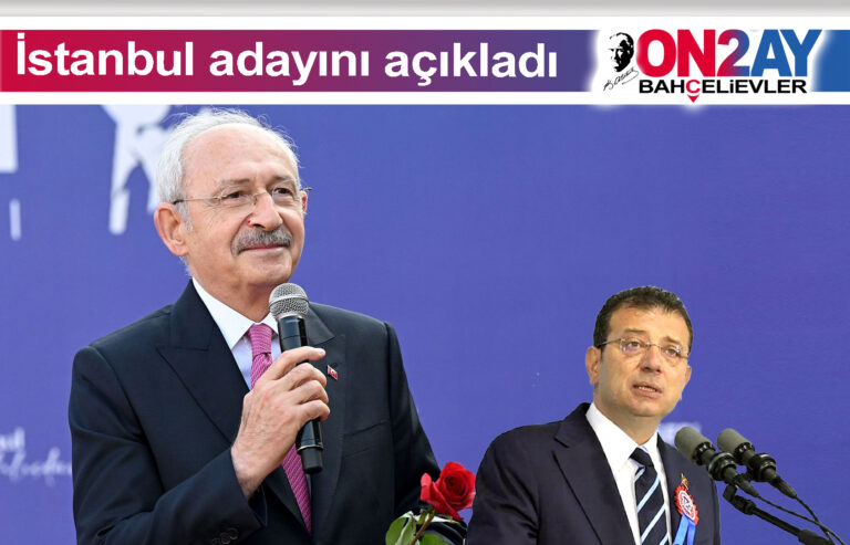 Kemal kılıçdaroğlu, Ekrem İmamoğlu, CHP