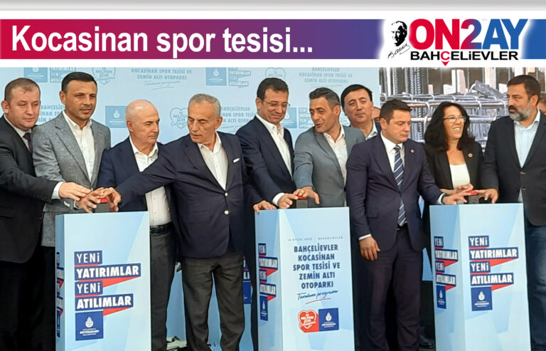 Kocasina spor tesisi, Ekrem İmamoğlu