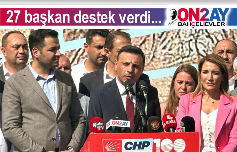 Özgür Çelik aday, 27 başkan destek verdi