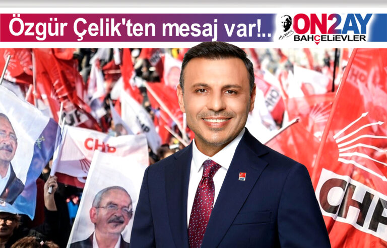Özgür Çelik'ten mesaj var!.., İstanbuk kongre
