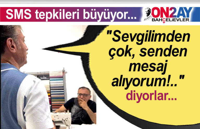 Bahçelievler belediyesi, SMS, mesajlara tepki