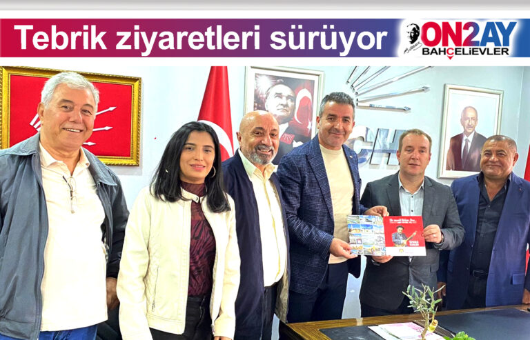 CHP Bahçelievler ilçe başkanı Danış Akpolat ziyaret