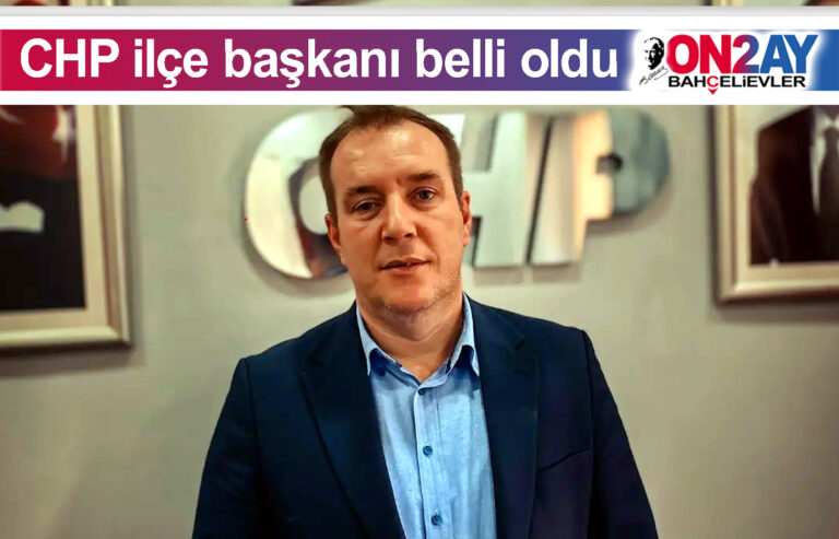 CHP ilçe başkanı belli oldu