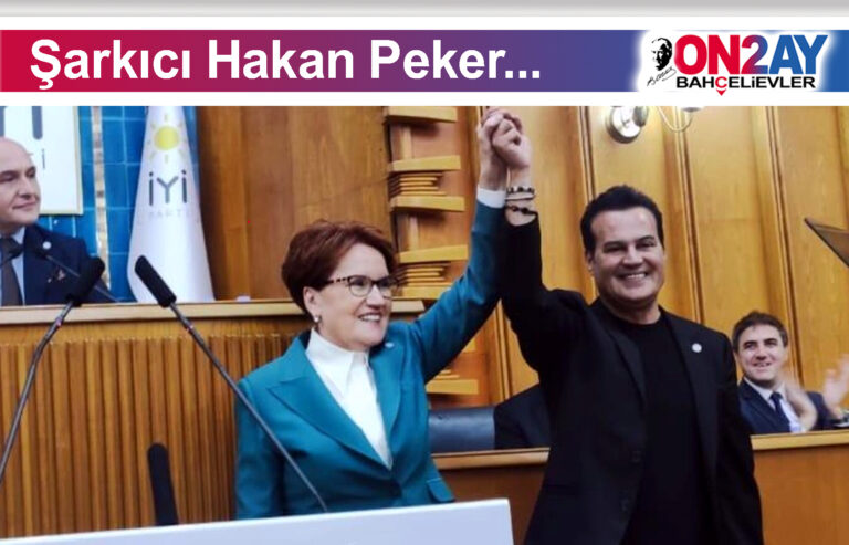 Şarkıcı Hakan Peker, İYİ Parti’nin Safranbolu belediye başkan adayı oldu