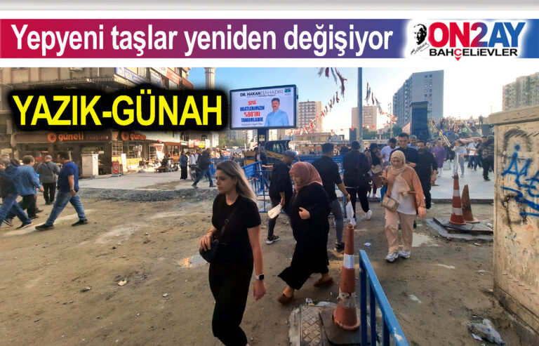 Şirinevler mevdan ve Maraşal Fevzi Çakmak caddesi taşları