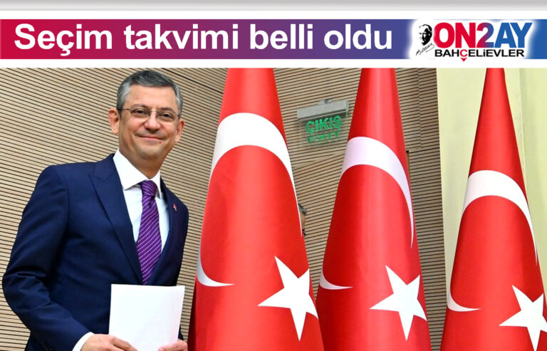 CHP, Yerel, seçim, Seçim takvimi belli oldu