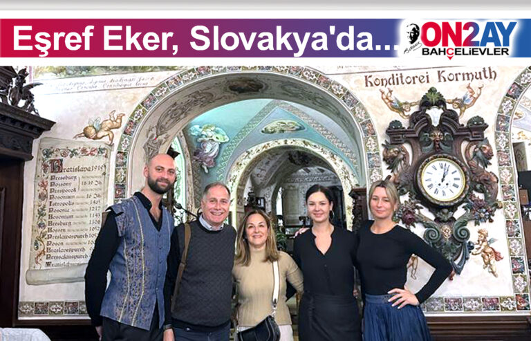 Eşref Eker, Slovakya'da..