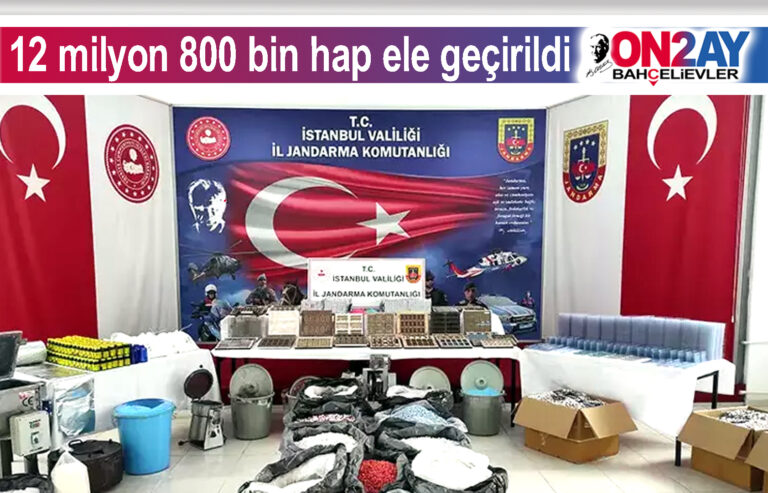 Bahçelievler'de uyuşturucu operasyonu