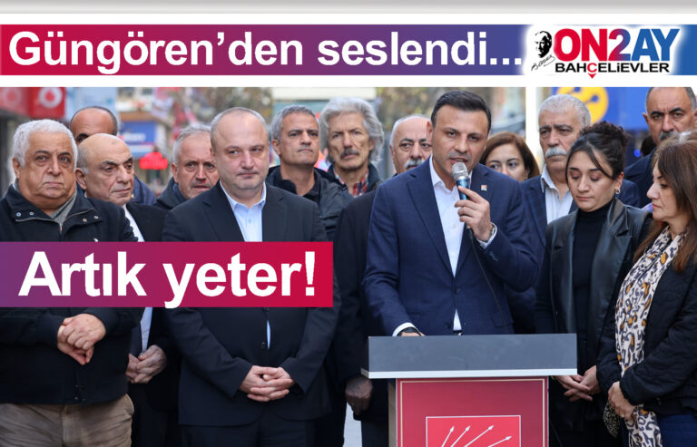 CHP İstanbul İl Başkanı Özgür Çelik törör