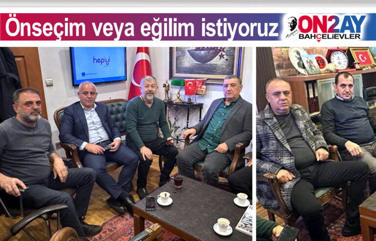 CHP bahçelievler, önseçim veya eğlem