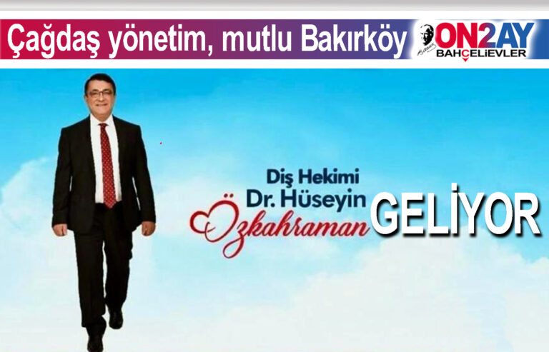 Hüseyin Özkahraman, CHP, Bakırköy, Belediye , Başkan Adayı