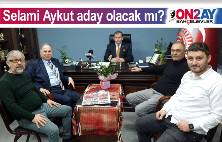 Selami Aykut Bahçelievler belediye başkan adayı