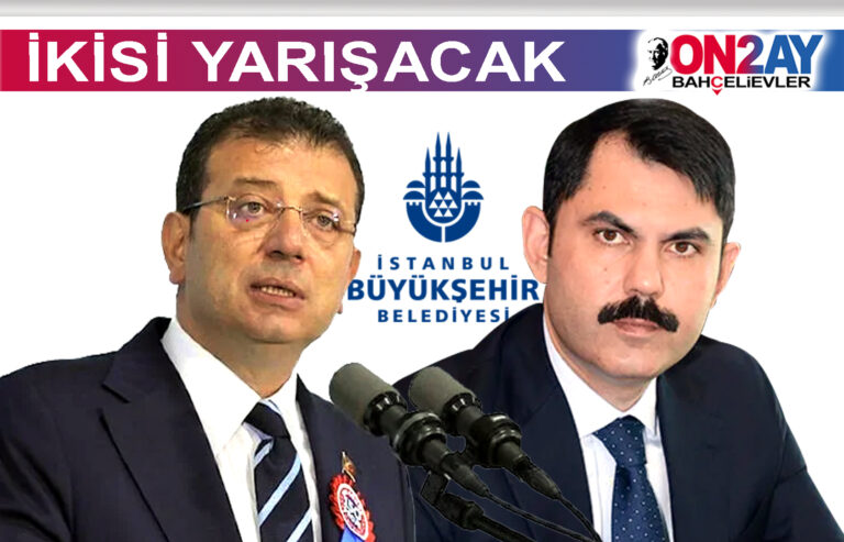 İstanbul Büyükşehir Belediye Başkan Adayı CHP, Ekrem İmamoğlu, AK Parti Murat Kurum