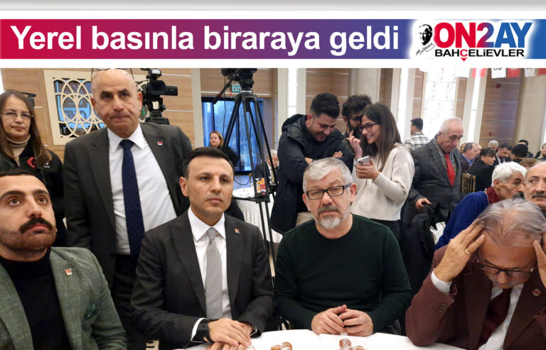 Özgür Çelik yerel medya ile buluştu