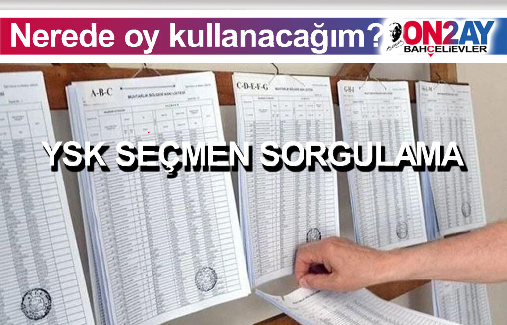 Seçmen listeleri askıya çıktı!