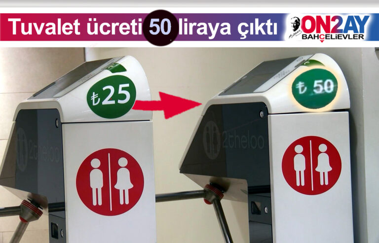 Tuvalet ücretine gelen zam gündem oldu