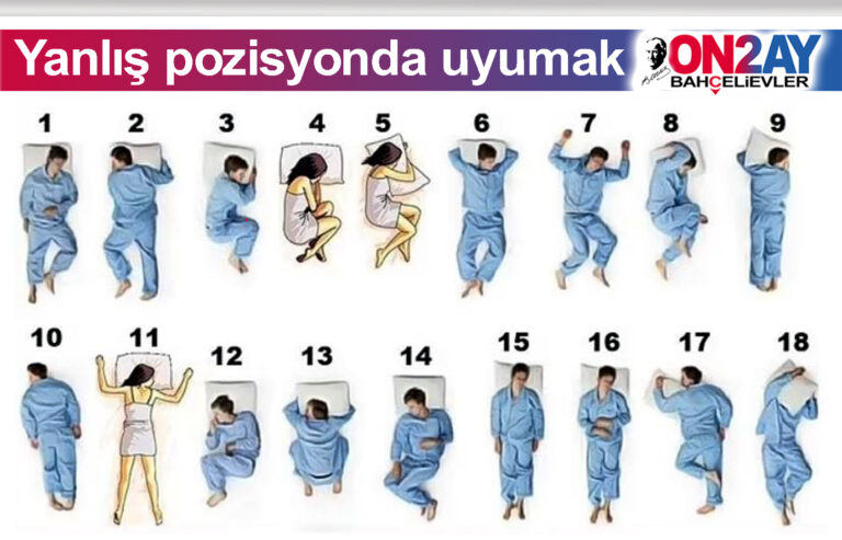 Yanlış pozisyonda uyumak kabus görmeyi artırıyor