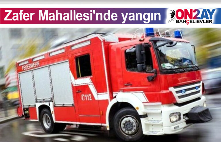 Yenibosna, Zafer mahallesi yangın