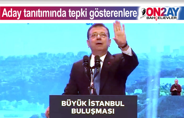 Ekrem İmamoğlu tepki gösterenlere cevap verdi
