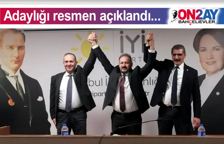 İYİ Parti Bahçelievler belediye başkan aday, Tugay Çapun, Aday