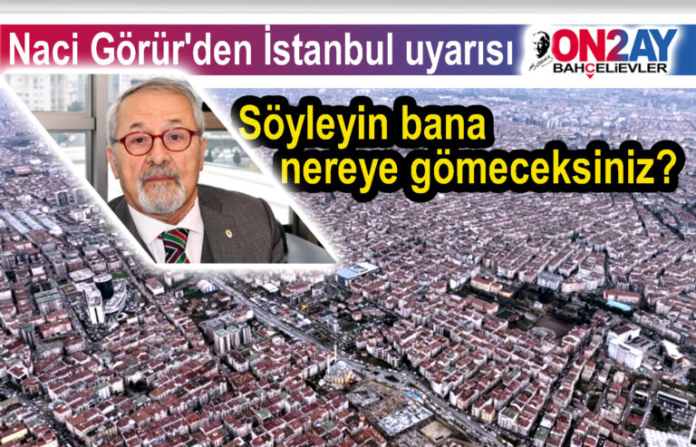 Naci Görür'den İstanbul uyarısı