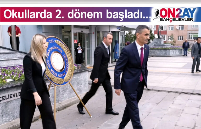 Okullarda 2. dönem başladı, Emin Çıkrıkçı