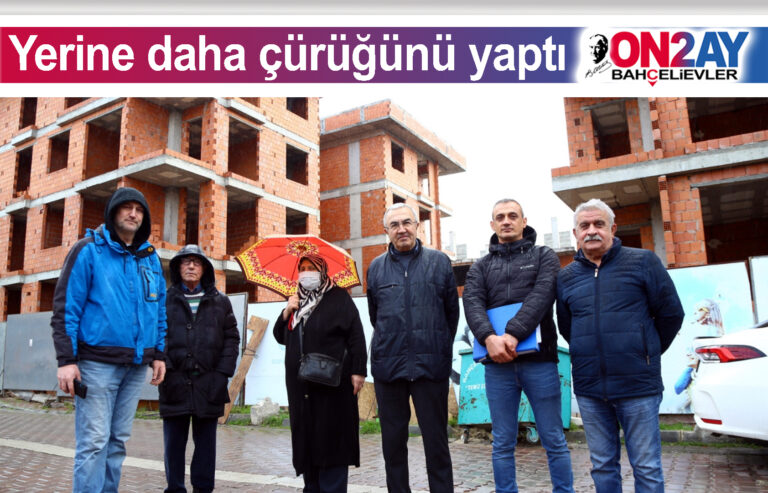 Yerine daha çürüğünü yaptı