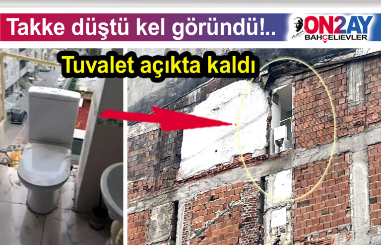 Bahçelievler, Yenibosna, Zafer Mahallesi bina yılıdı, tuvalet