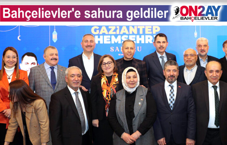 Bakan Yerlikaya ve Kurum Bahçelievler'de