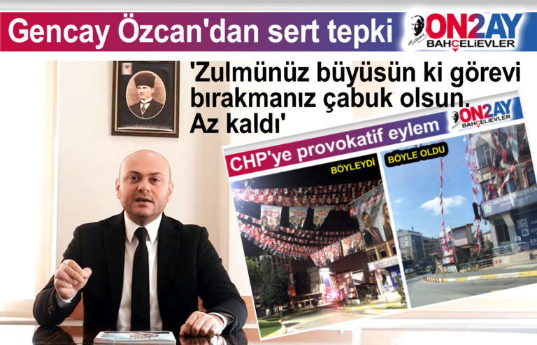 Cumhuriyet Halk Partisi İstanbul Büyükşehir Meclis Üyesi Adayı Gencay Özcan